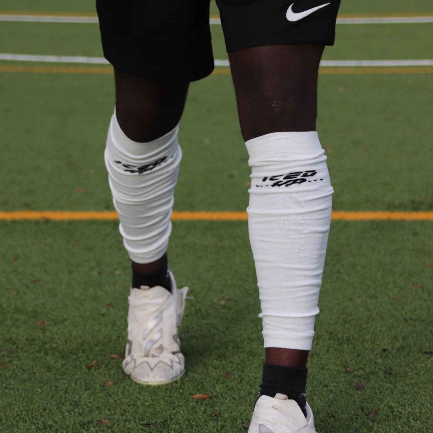 IU® Leg Sleeves Scrunched | White