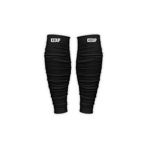 Scrunched Calf Sleeves | Black