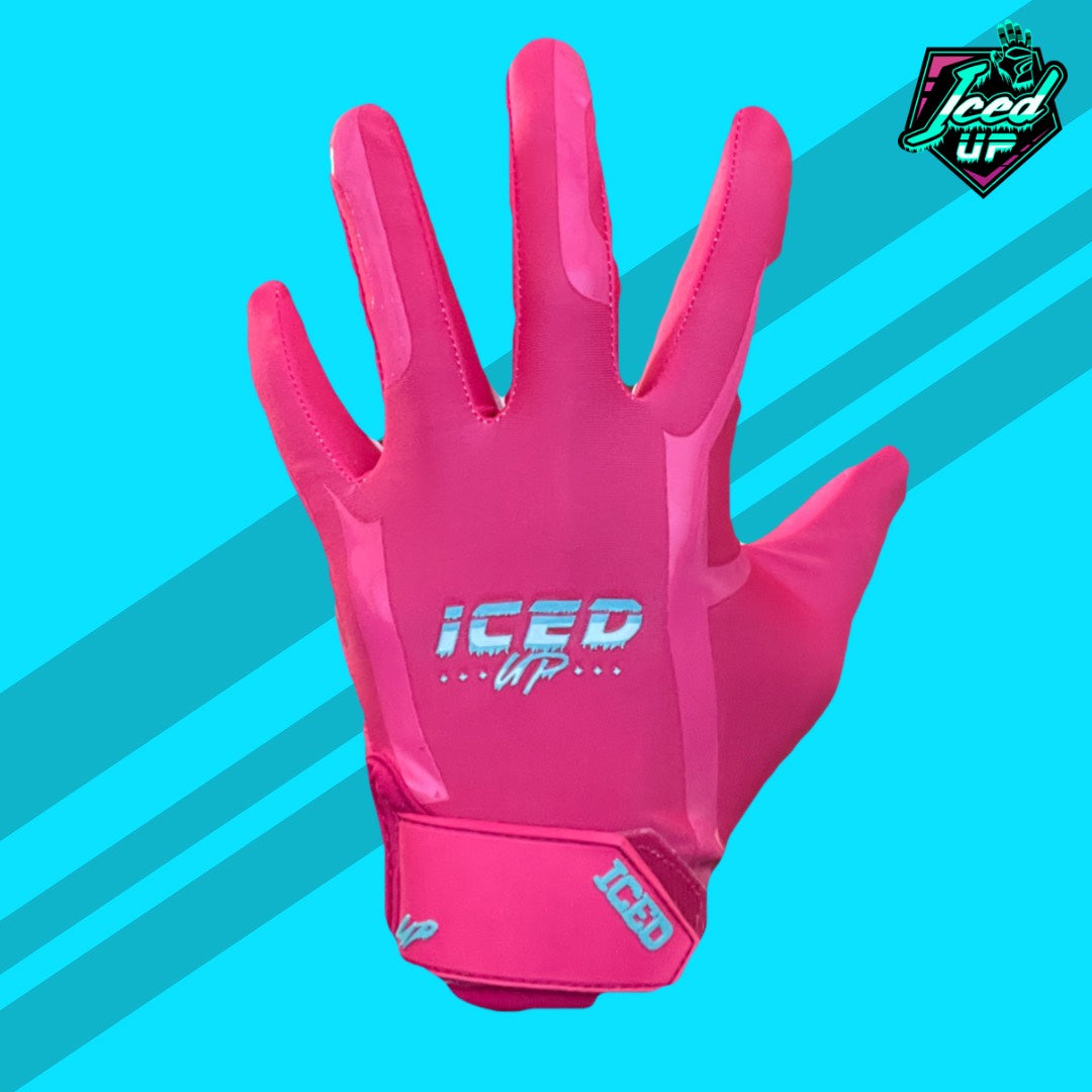 All pink battle gloves online